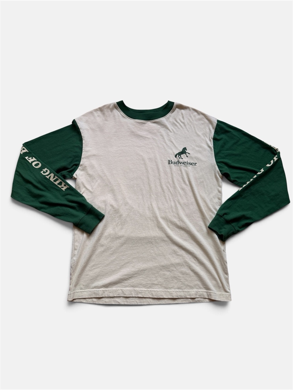 PacSun x Budweiser King of Beers Long Sleeve Graphic Tee Men’s Small